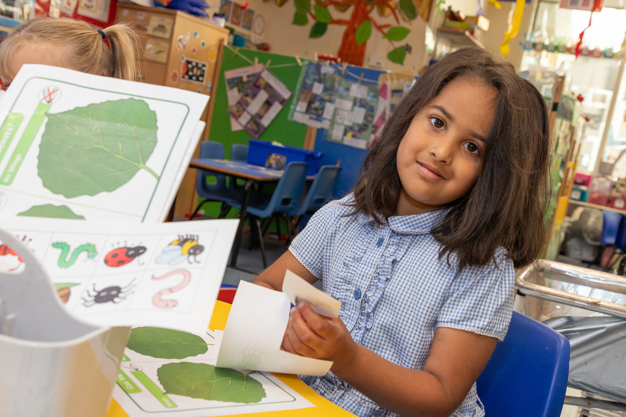 children learning at Fairfield eyfs