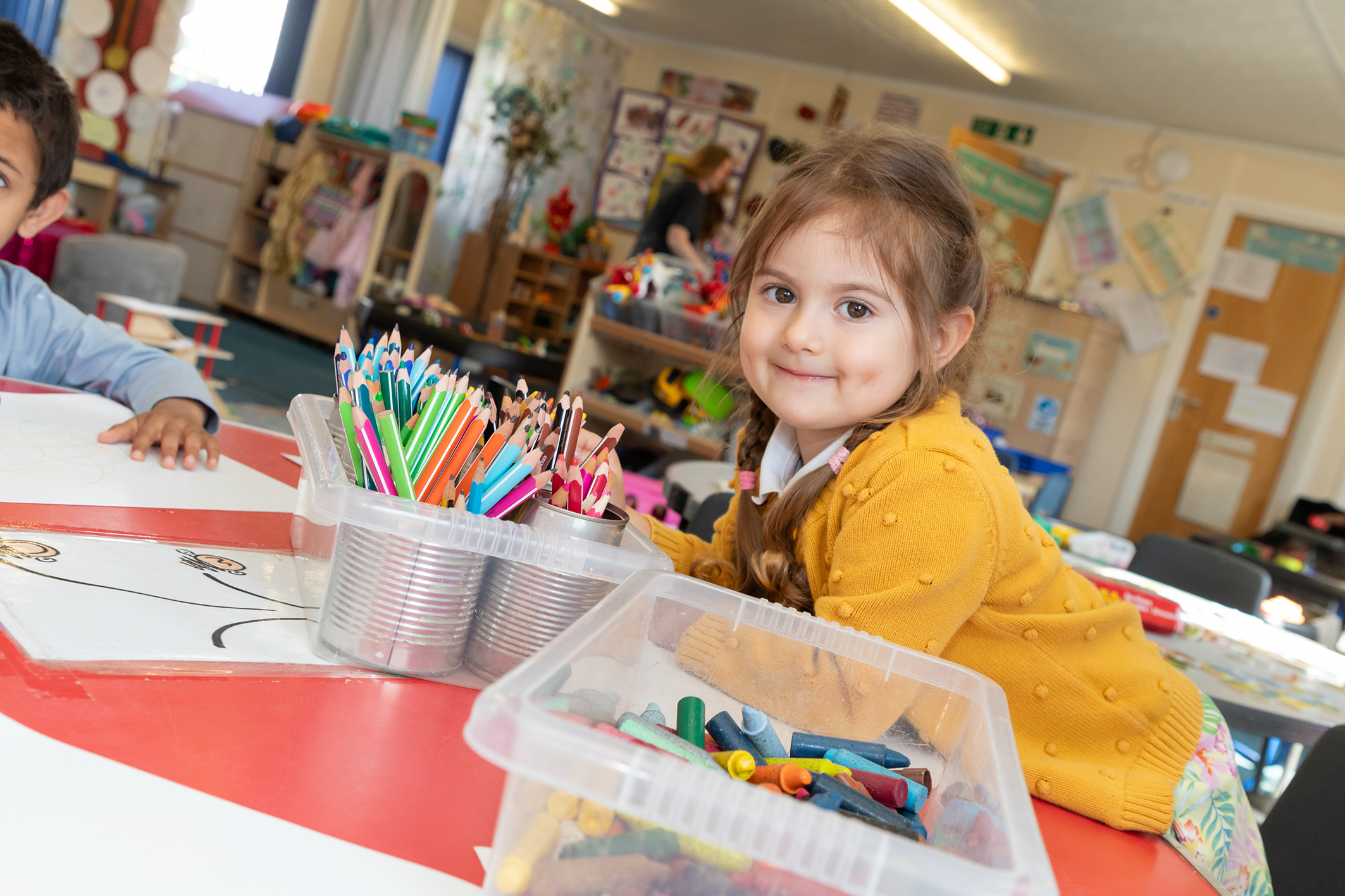 children learning at fairfield preschool